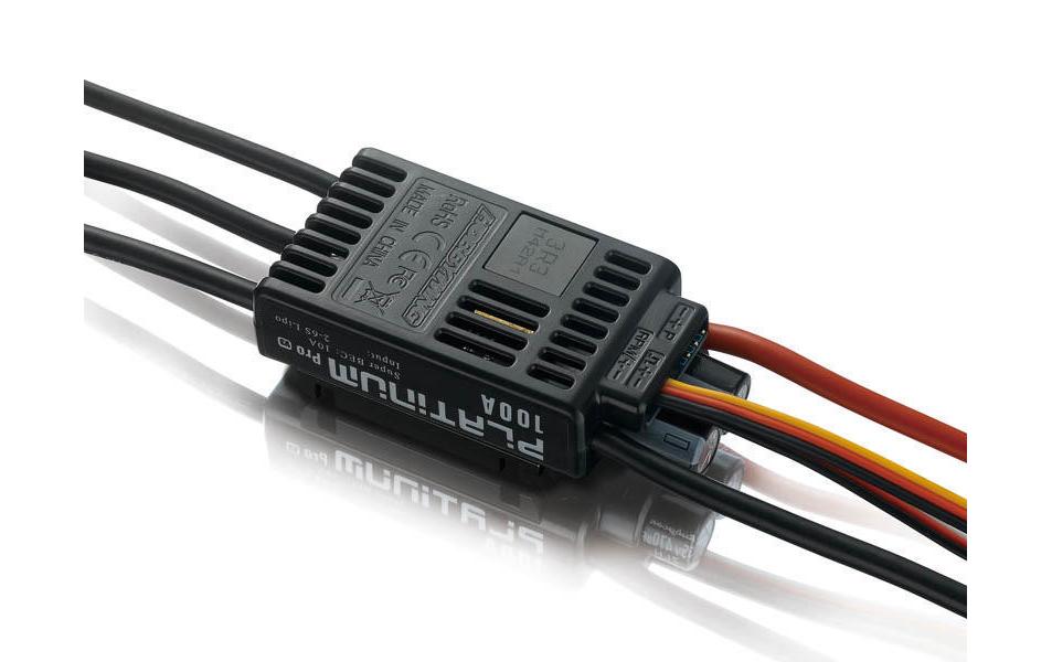 Hobbywing Brushless Regler Platinum Pro V3 100A, 2-6S, BEC Hobbywing Brushless Regler Platinum Pro V3 100A, 2-6S, BEC