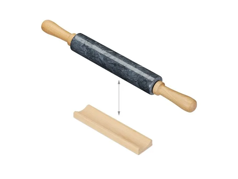 relaxdays Wallholz Nature/Schwarz relaxdays Wallholz Nature/Schwarz