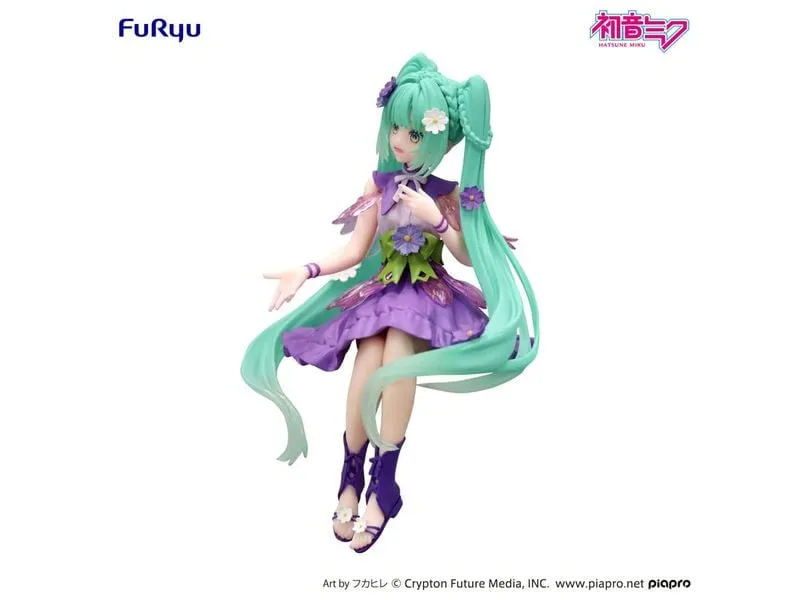 FuRyuu Figur Noodle Stopper Hatsune Miku Flower Fairy Cosmos Purple FuRyuu Figur Noodle Stopper Hatsune Miku Flower Fairy Cosmos Purple