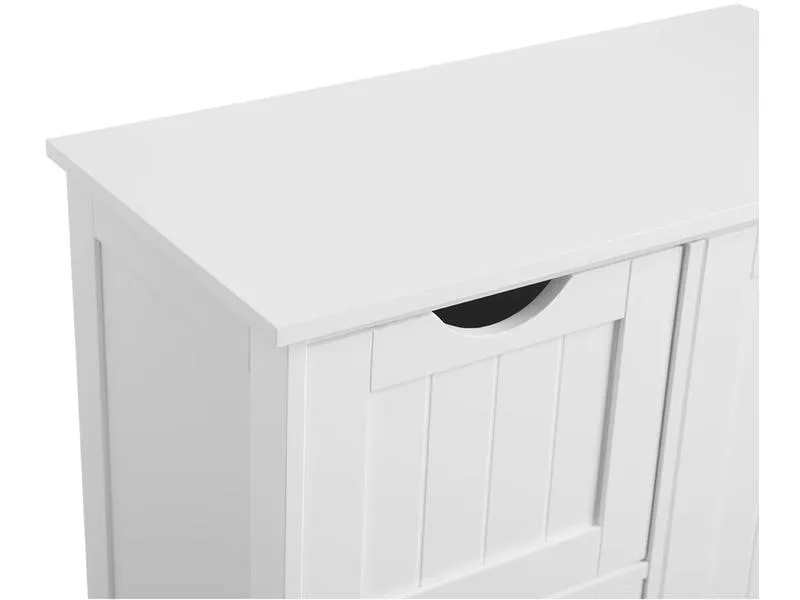 VASAGLE Kommode mit 3 Schubladen 60 x 81 cm, Weiss