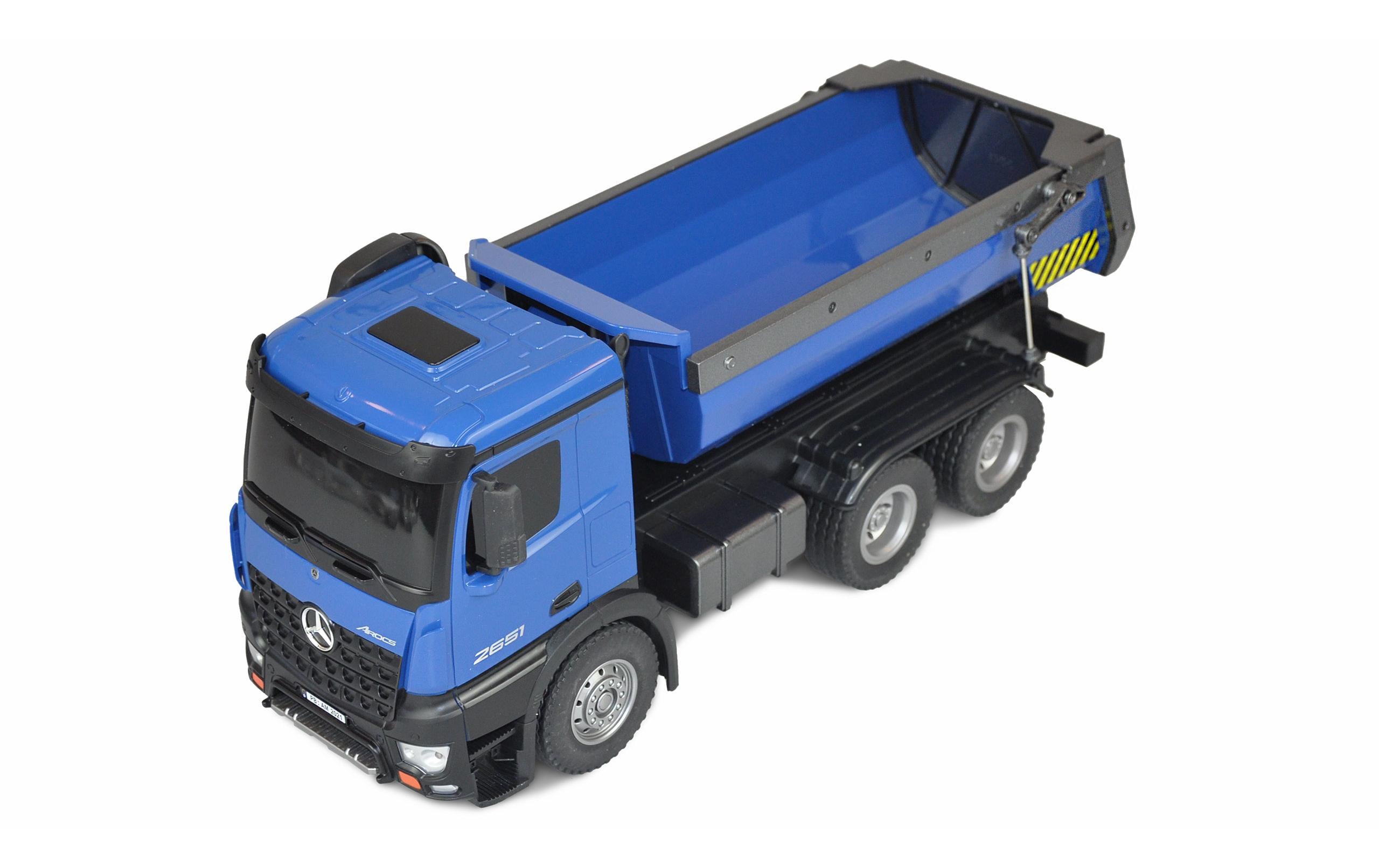 Amewi Lastwagen Mercedes-Benz Arocs 6x4, Blau 1:18, RTR