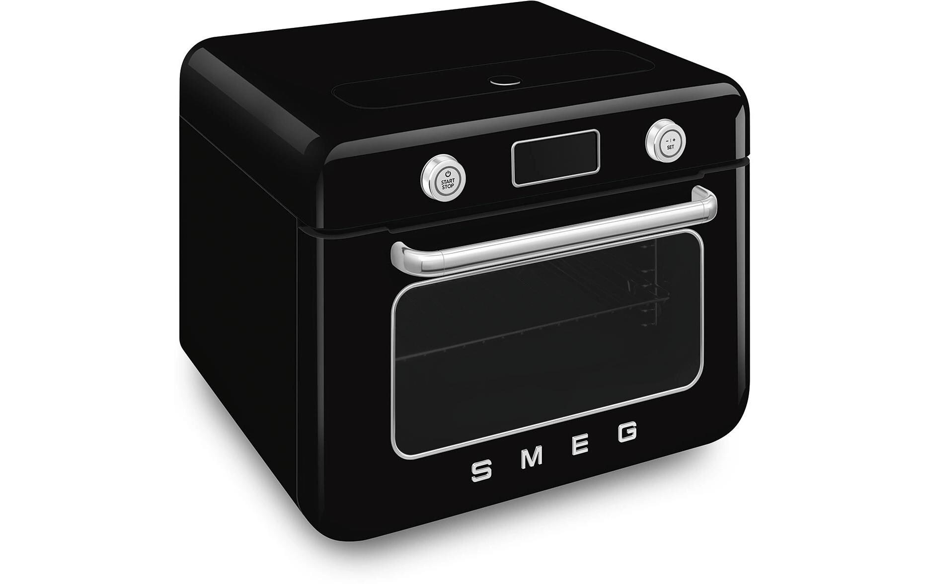 SMEG Dampfbackofen COF01 WhEU Schwarz