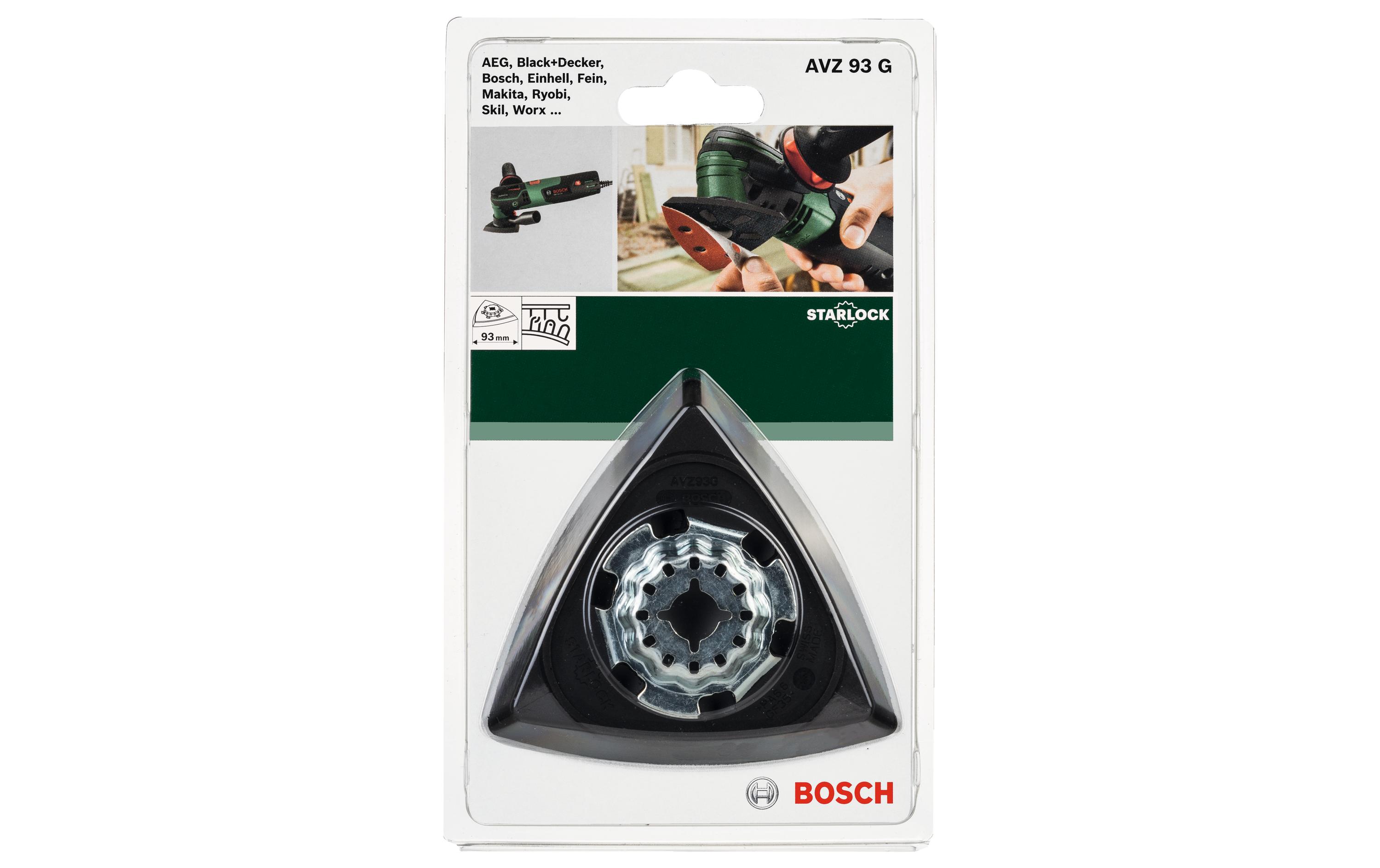 Bosch Schleifplatte AVZ 93 G, 93 mm Bosch Schleifplatte AVZ 93 G, 93 mm