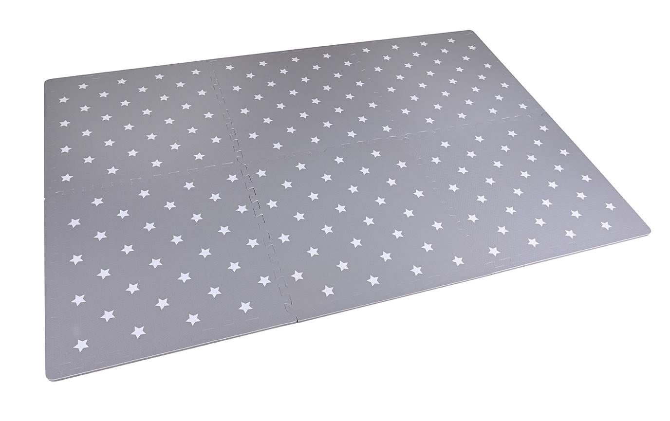 Knorrtoys Puzzlematte Sterne Grau