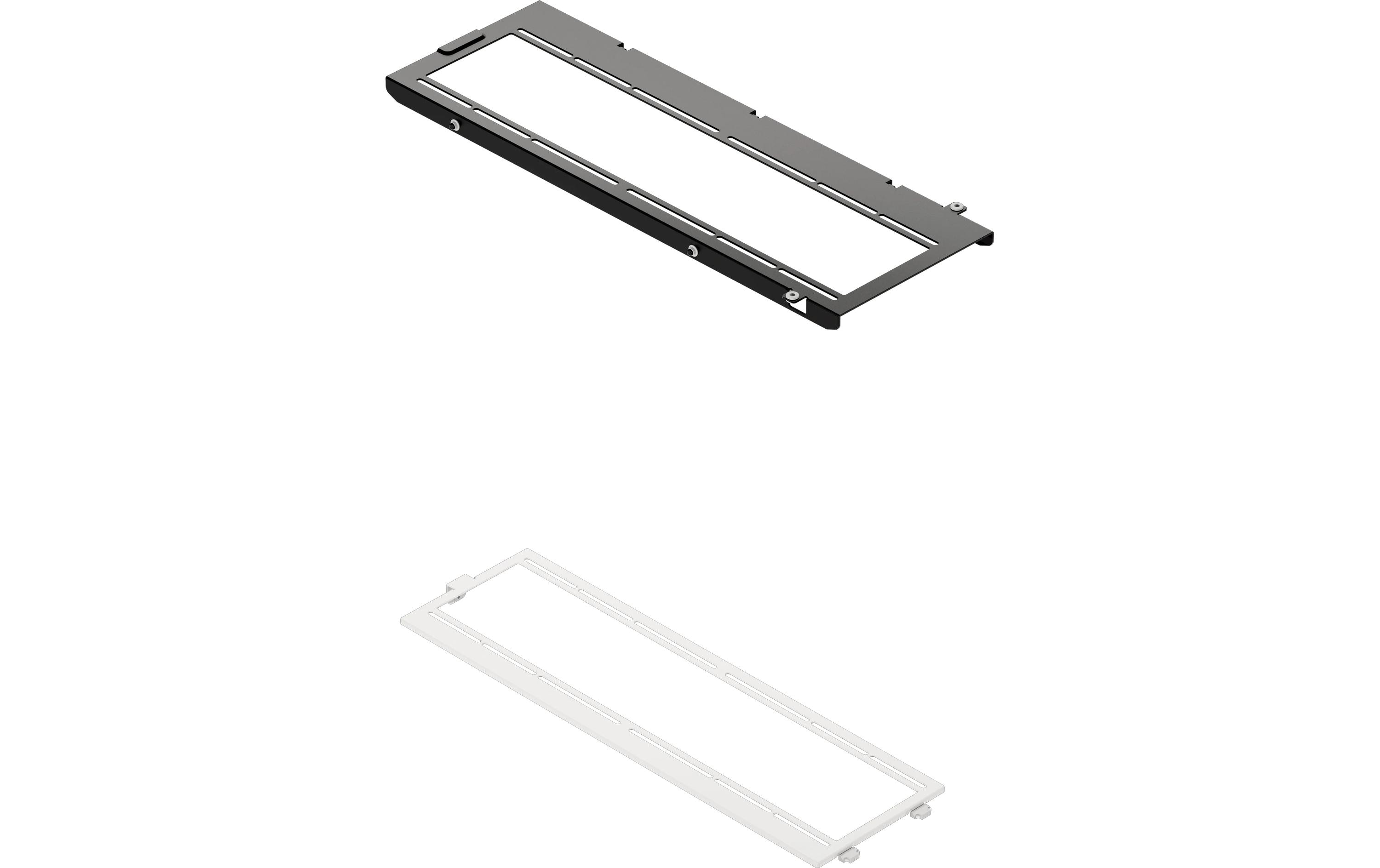 HAVN HS 420 Fan Brackets für 360 mm Radiatoren Weiss HAVN HS 420 Fan Brackets für 360 mm Radiatoren Weiss