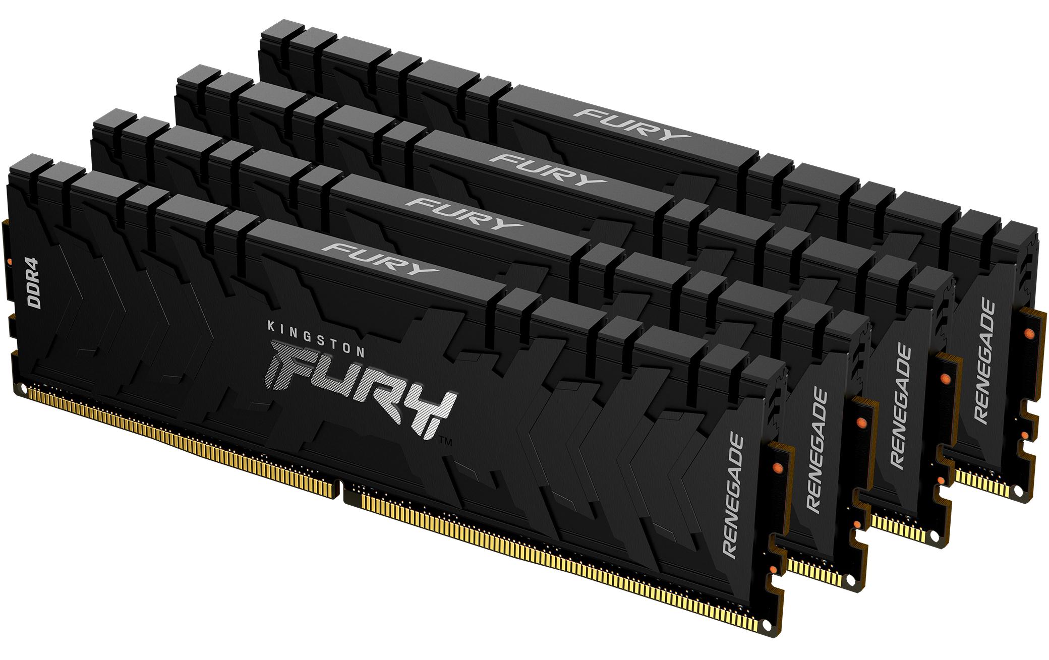 Kingston DDR4-RAM FURY Renegade 3600 MHz 4x 32 GB