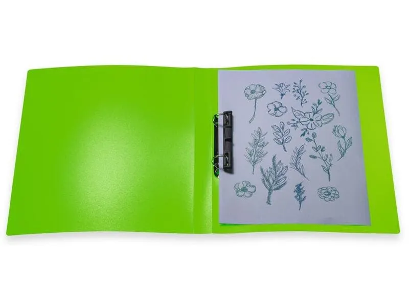 HERMA Ringbuch Neon 2.5 cm, Neongrün HERMA Ringbuch Neon 2.5 cm, Neongrün