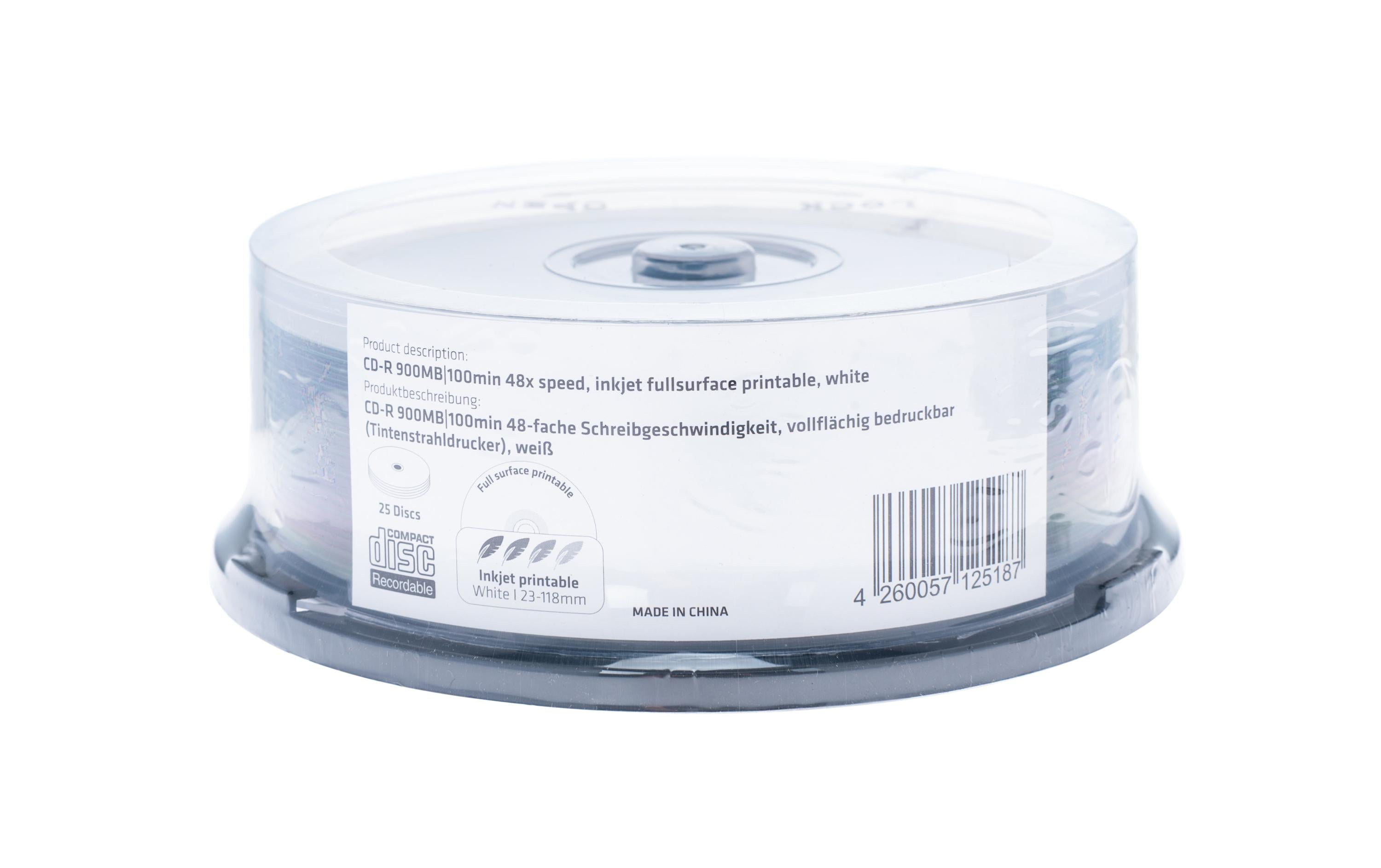 MediaRange CD-R Medien 900 MB, Spindel (25 Stück) MediaRange CD-R Medien 900 MB, Spindel (25 Stück)