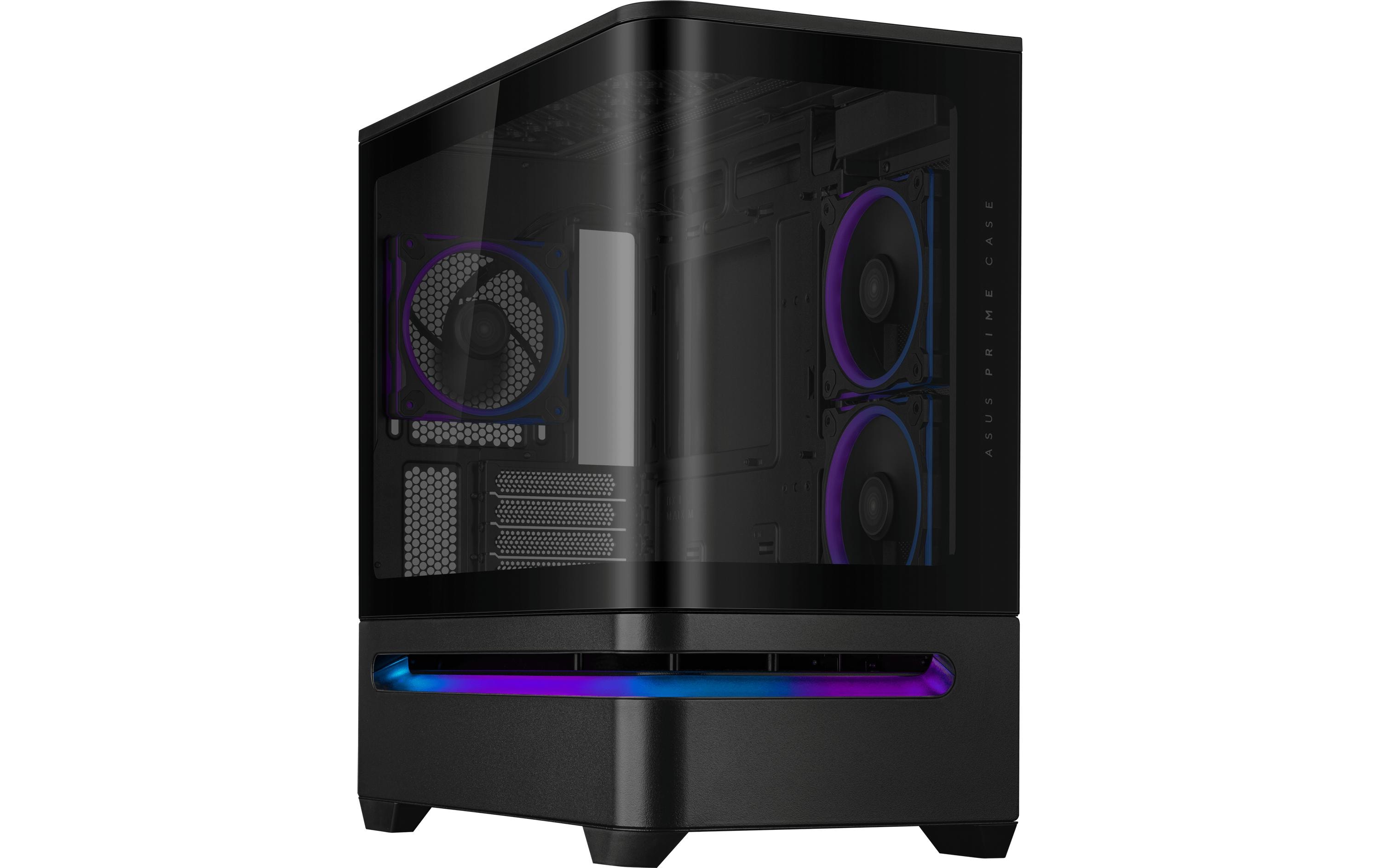 ASUS PC-Gehäuse Prime AP202 TG ARGB Schwarz ASUS PC-Gehäuse Prime AP202 TG ARGB Schwarz