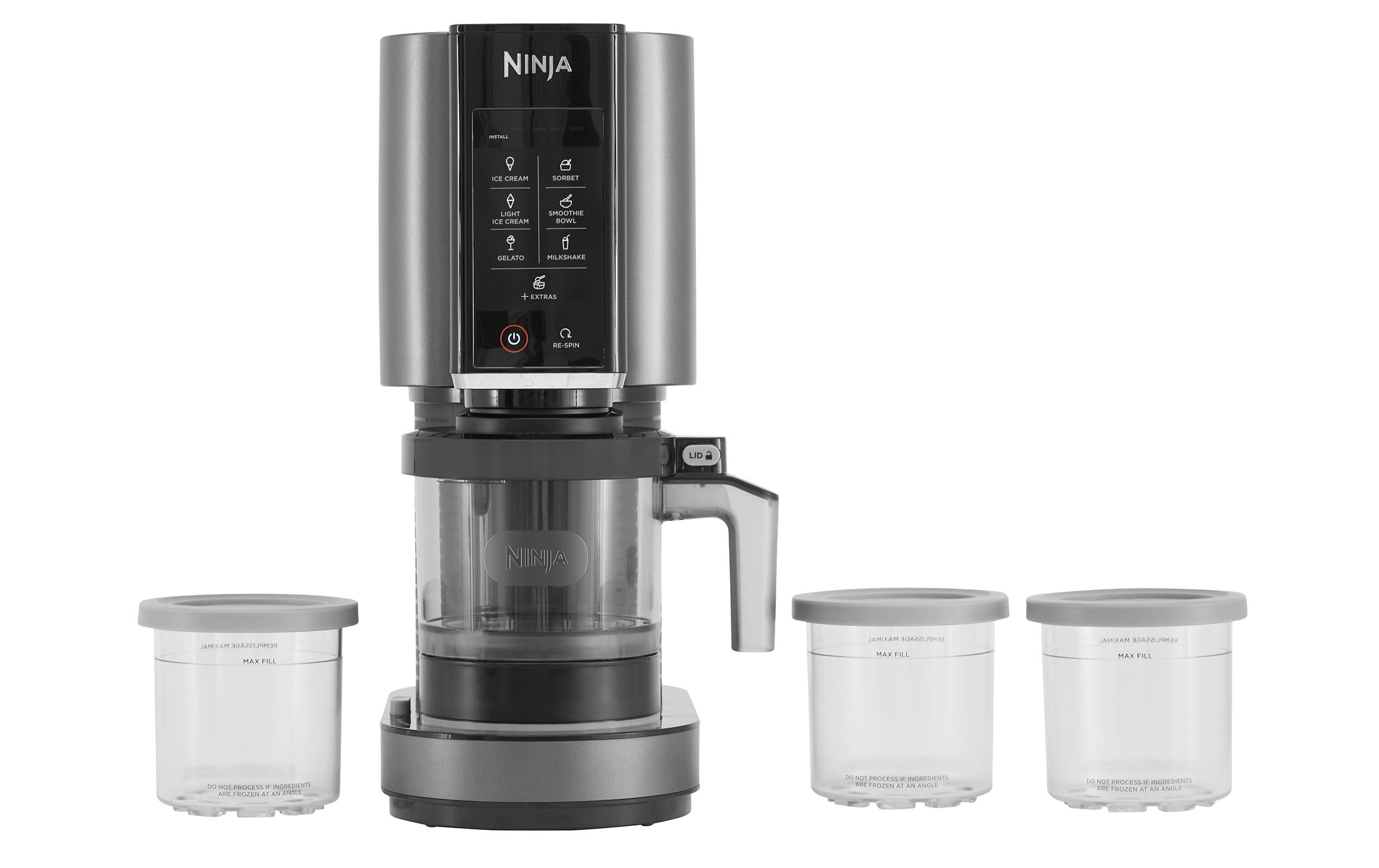 Ninja Eismaschine Creami 1.4 l, Schwarz/Silber