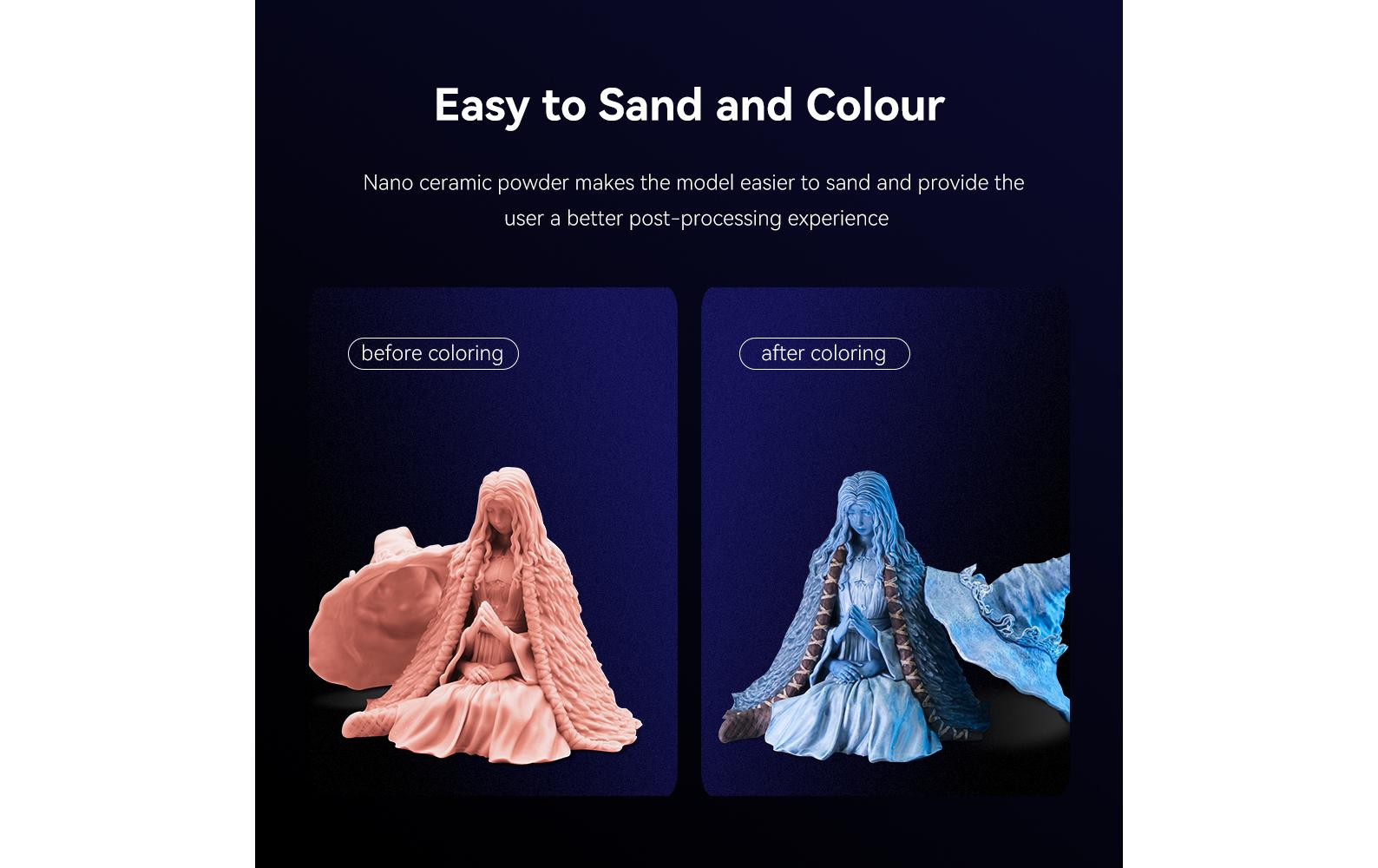 Creality Resin LCD Modellbau, 1000 g, Mattorange