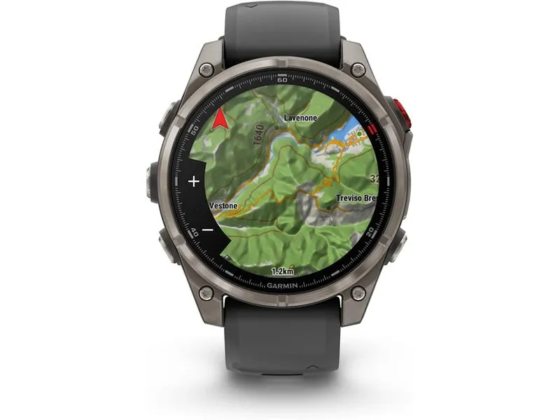 GARMIN GPS-Sportuhr fēnix 8 Pro – AMOLED Graphite/Schwarz GARMIN GPS-Sportuhr fēnix 8 Pro – AMOLED Graphite/Schwarz
