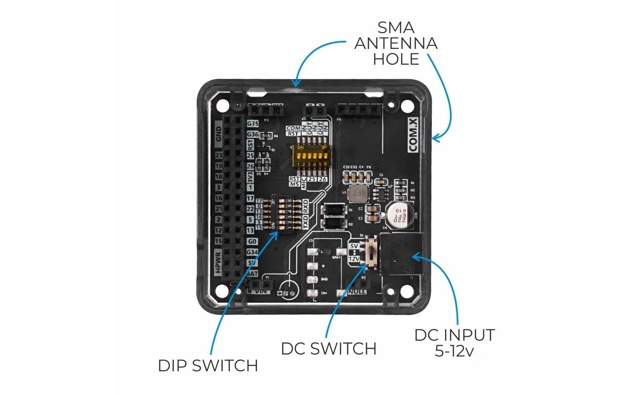 M5Stack ZigBee Modul CC2630F128 mit Antenne