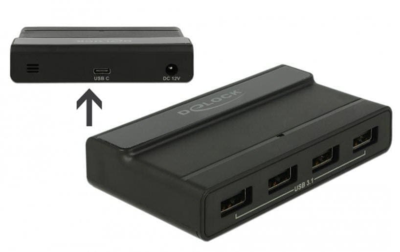 Delock USB-Hub 64053 4x USB-A