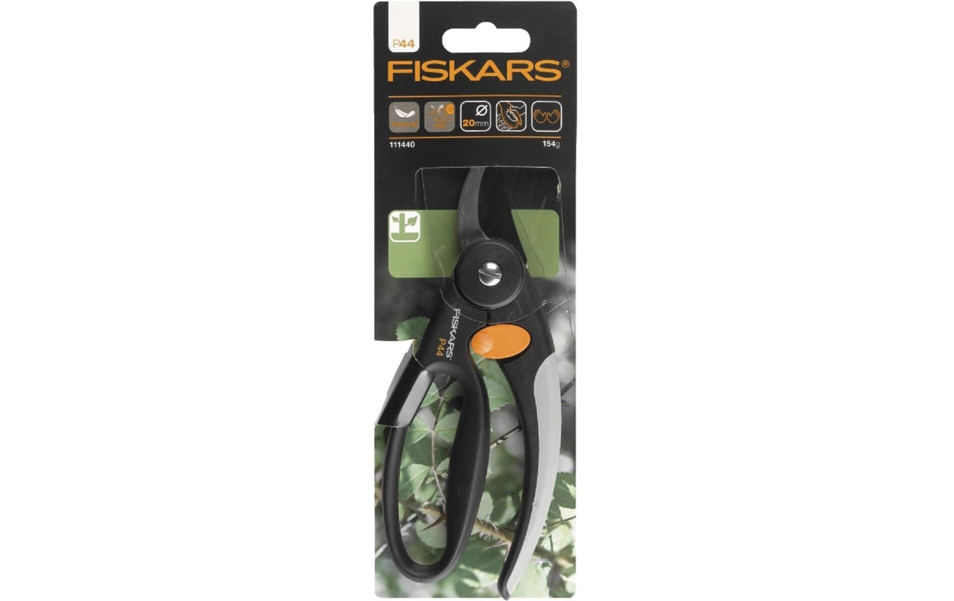 Fiskars Gartenschere Bypass Elegance P44, 20.2 x 7.6 x 2.5 cm
