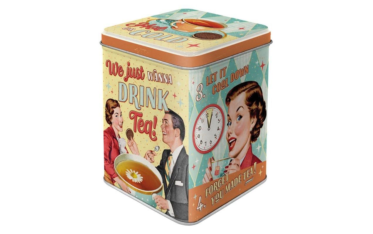 Nostalgic Art Teebeutel-Box Tea & Cookies Mehrfarbig