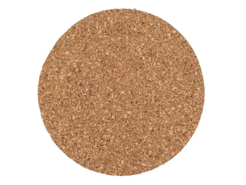 FURBER Glasuntersetzer Kork, 6 Stück, Ø 10 cm