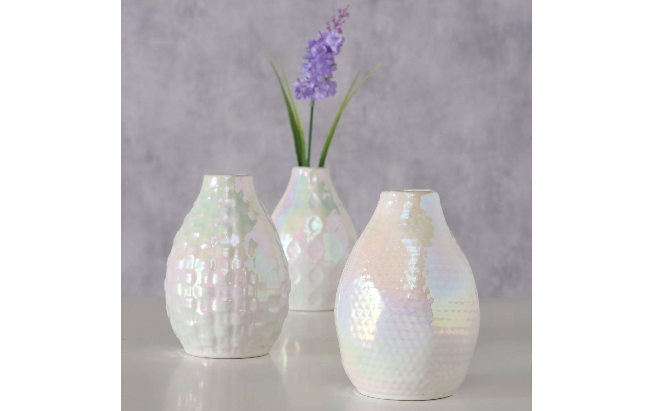 Boltze Vase Danny 19.5 cm, assortierte Design-Auslieferung