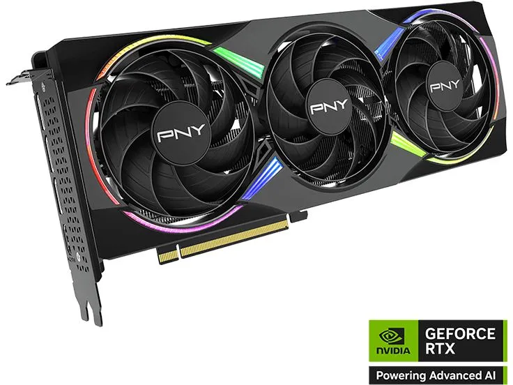 PNY GeForce RTX 5060 Ti Epic-X 8 GB GDDR7, ARGB, OC, Triple Fan PNY GeForce RTX 5060 Ti Epic-X 8 GB GDDR7, ARGB, OC, Triple Fan
