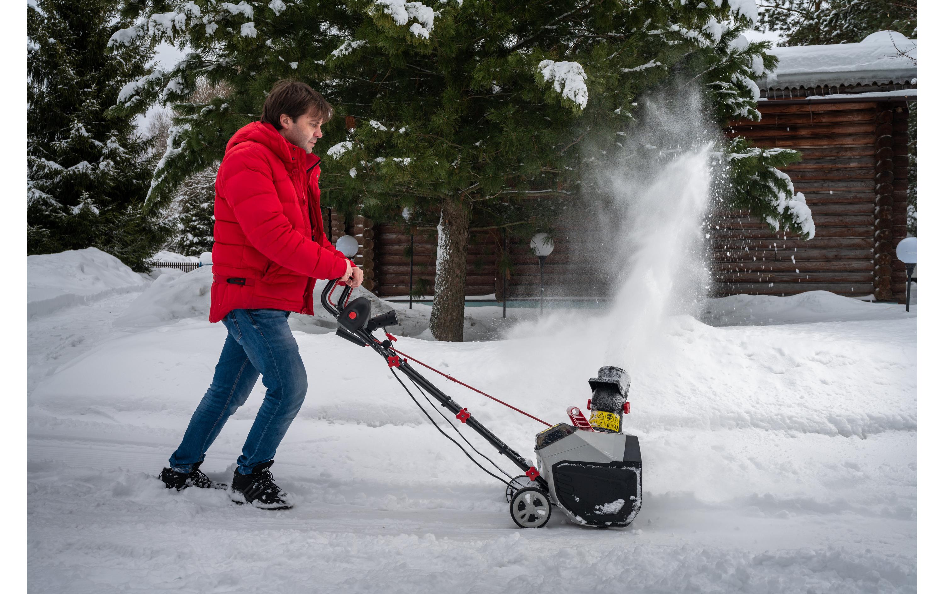 AL-KO Akku-Schneefräse 36 V ST 4048 Snowline SET
