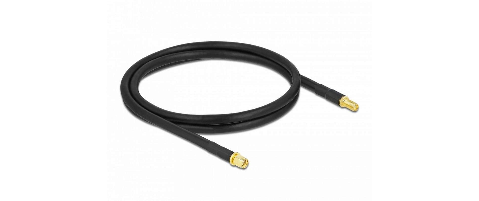 Delock Antennenkabel LTE/5G, LMR/CFD300 SMA zu SMA, 0.9 m Delock Antennenkabel LTE/5G, LMR/CFD300 SMA zu SMA, 0.9 m