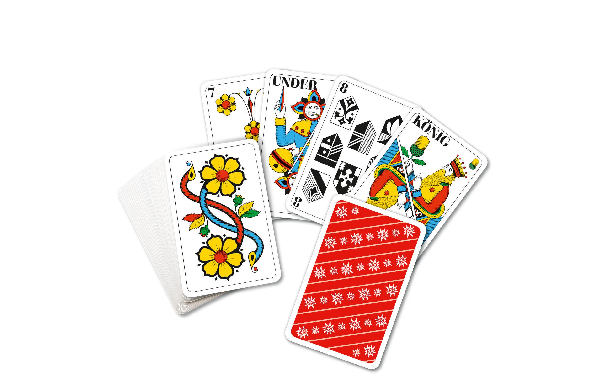 Carta.Media Jass Karten Original Deutschschweizer Vorderseiten Carta.Media Jass Karten Original Deutschschweizer Vorderseiten