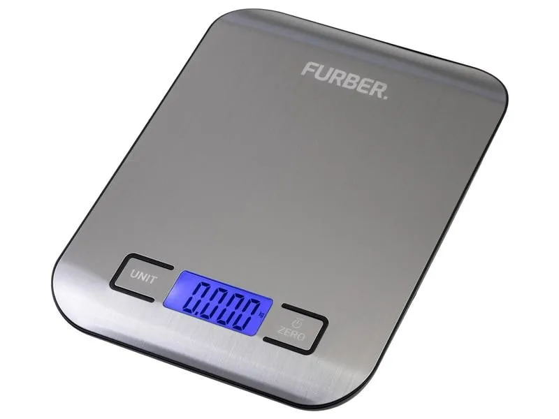 FURBER Küchenwaage USB Silber FURBER Küchenwaage USB Silber