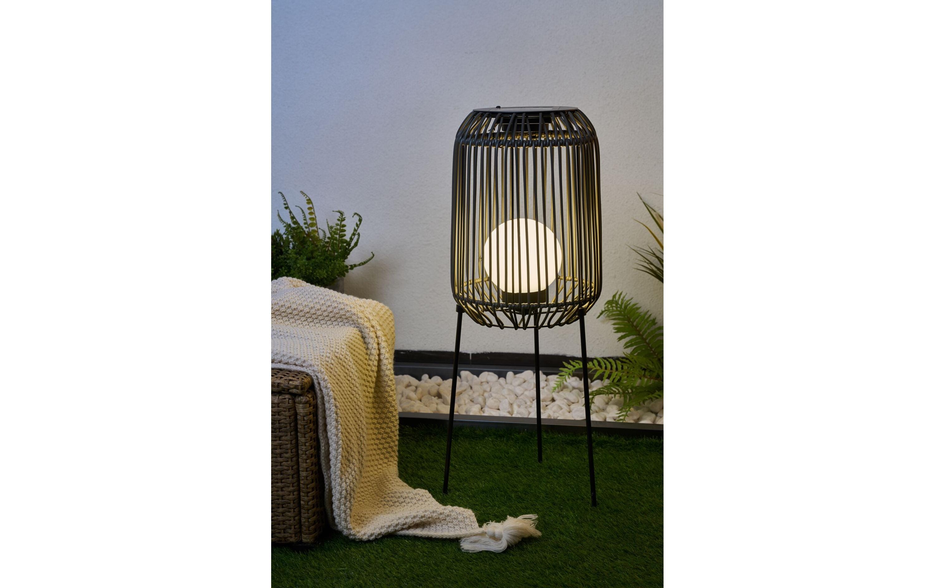 Pauleen Stehleuchte Solar Sunshine Coziness, Schwarz / Grau