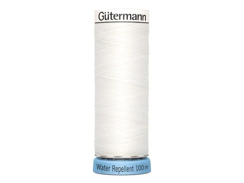 Gütermann Näh- und Stickgarn Water Repellent 1 Stück, Weiss Gütermann Näh- und Stickgarn Water Repellent 1 Stück, Weiss