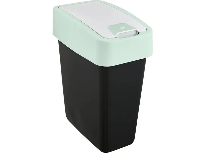 keeeper Abfalleimer Magne 10 l, Flip-Deckel, soft green