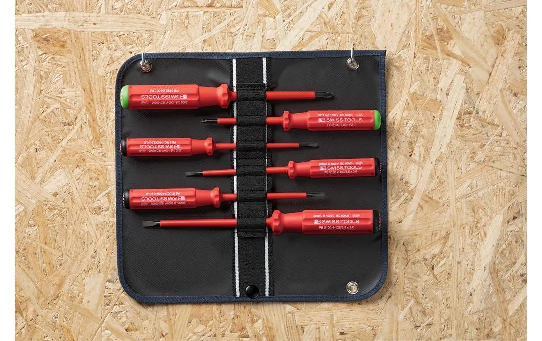 PB Swiss Tools Schraubenzieher-Set Classic VDE PB 5543 6-teilig PB Swiss Tools Schraubenzieher-Set Classic VDE PB 5543 6-teilig