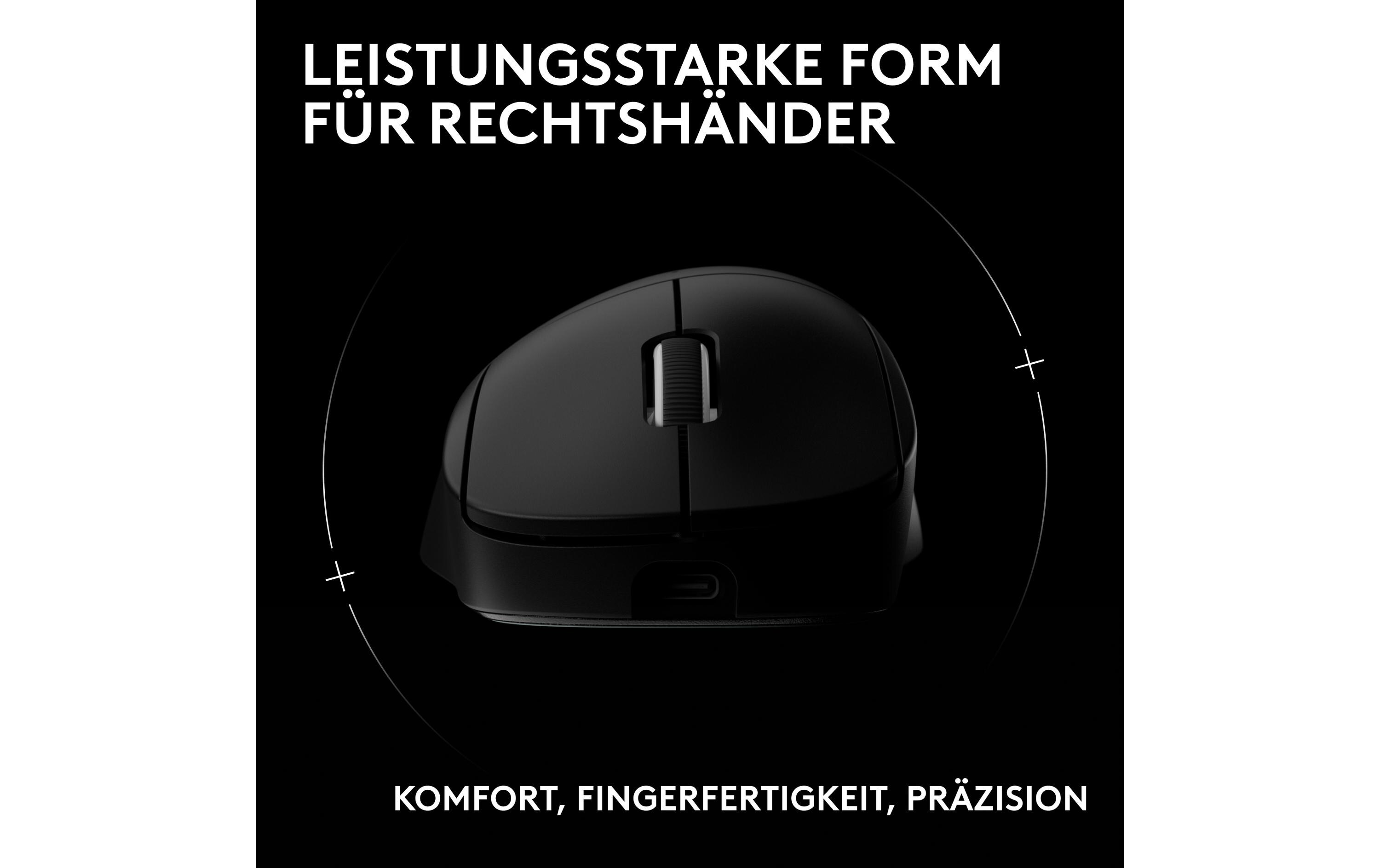 Logitech Gaming-Maus Pro X Superlight Dex Schwarz Logitech Gaming-Maus Pro X Superlight Dex Schwarz