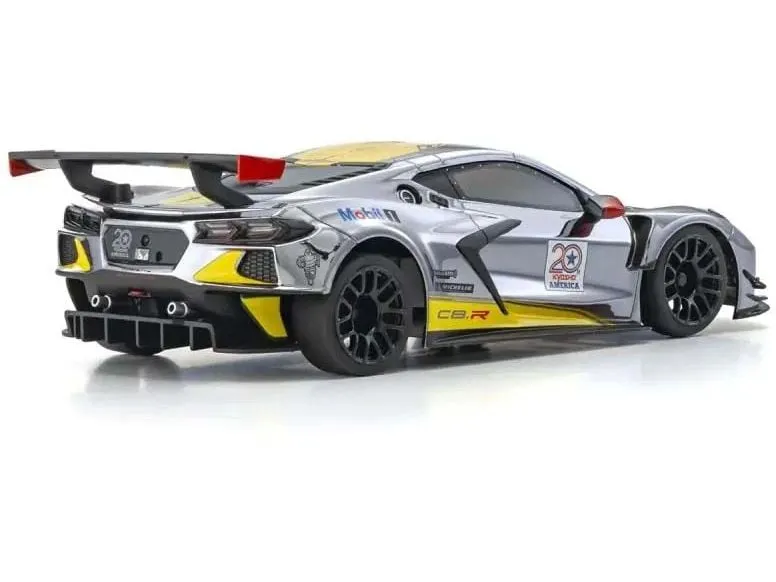 Kyosho MINI-Z MR-04 Corvette C8-R, Chrome ARTR, 1:27 Kyosho MINI-Z MR-04 Corvette C8-R, Chrome ARTR, 1:27