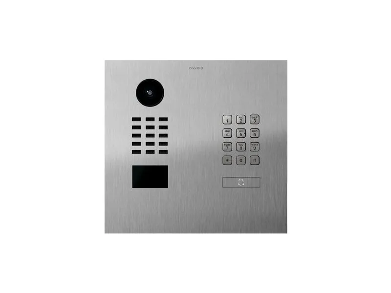 Doorbird IP Video Türsprechanlage Edelstahl V2A, gebürstet Doorbird IP Video Türsprechanlage Edelstahl V2A, gebürstet