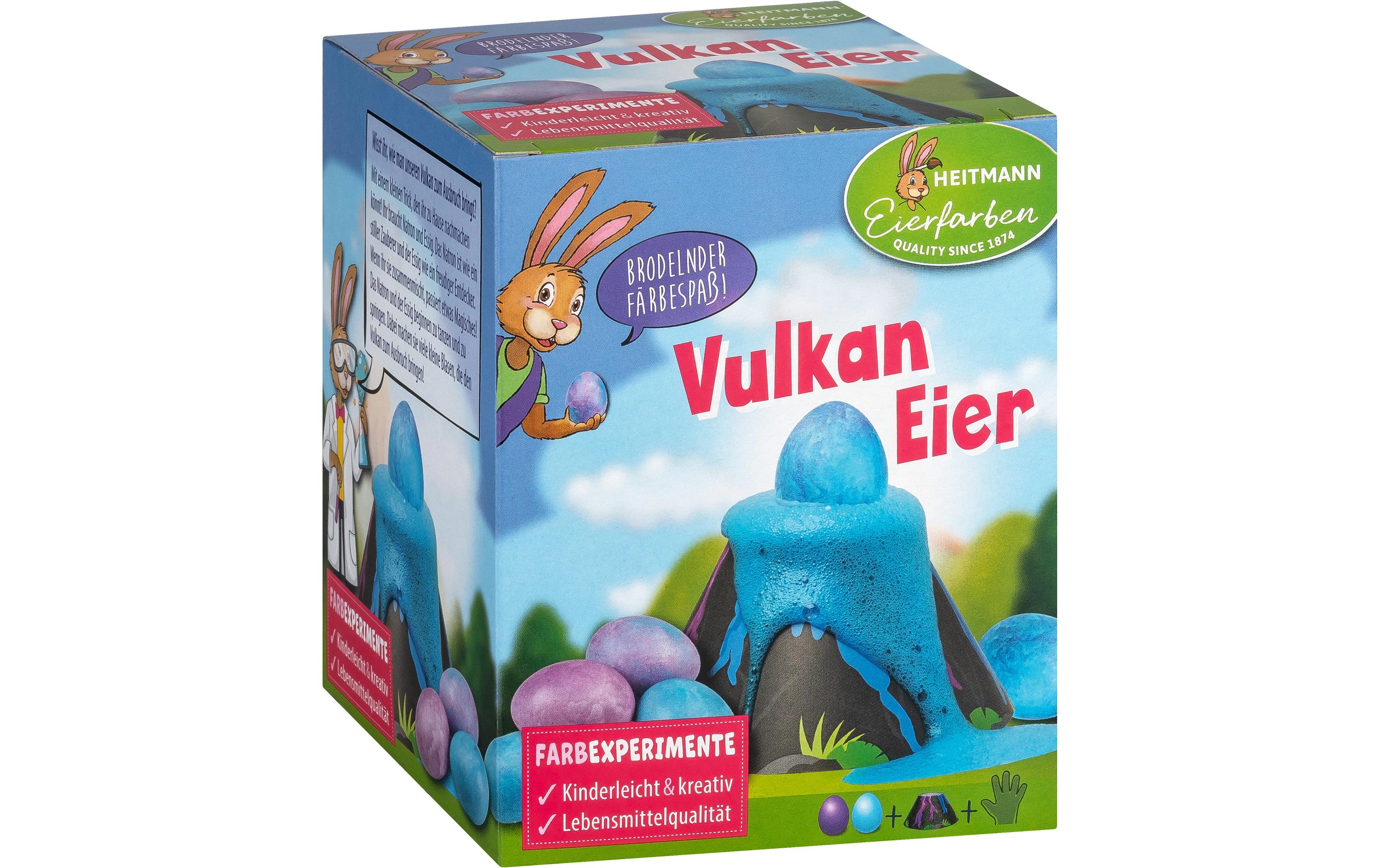 Brauns Heitmann Eierfarben Vulkaneier 1 Stück, Mehrfarbig