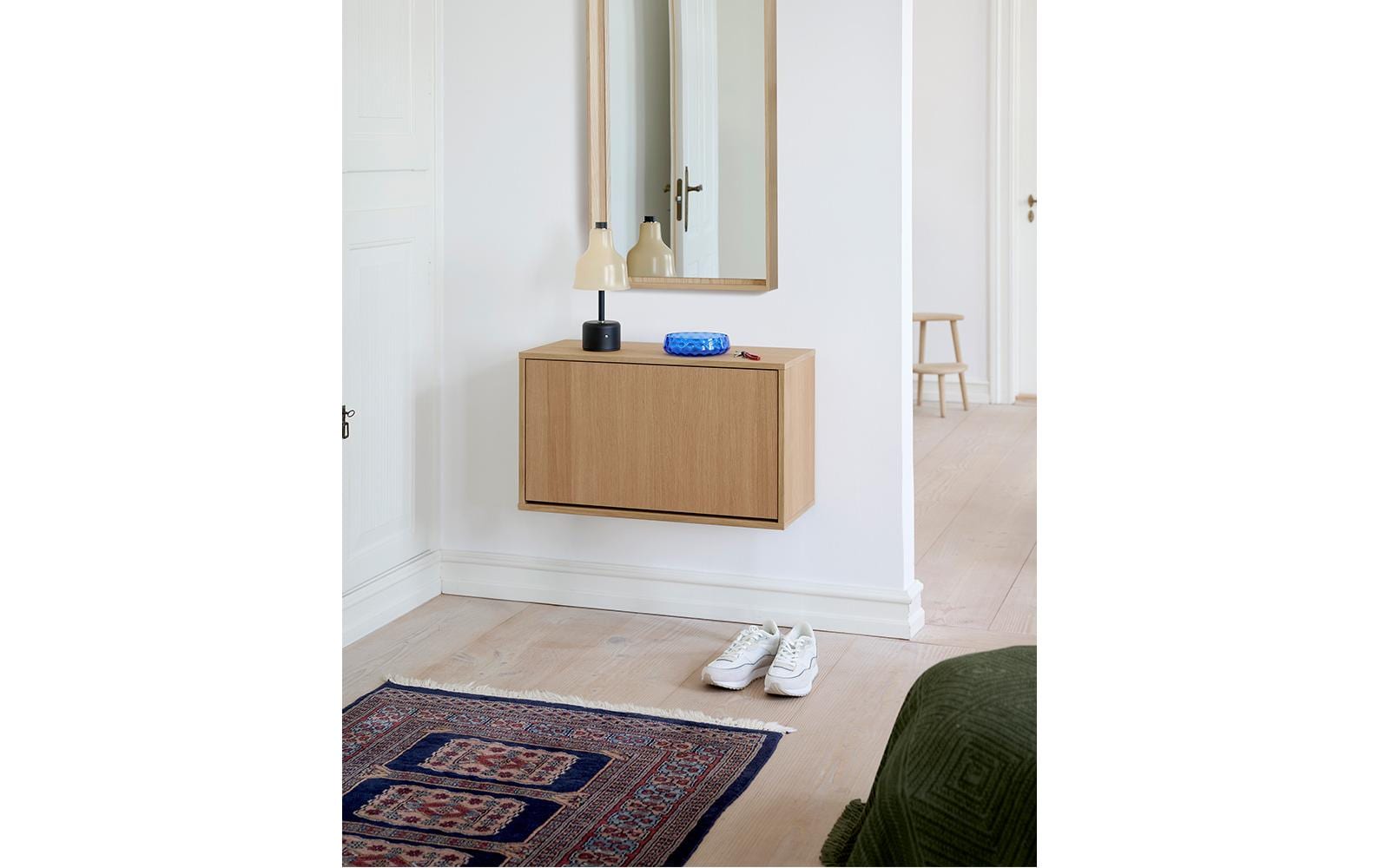 ReCollector Schuhschrank Shoe Box, 70 x 40 x 30 cm, Warm Oak