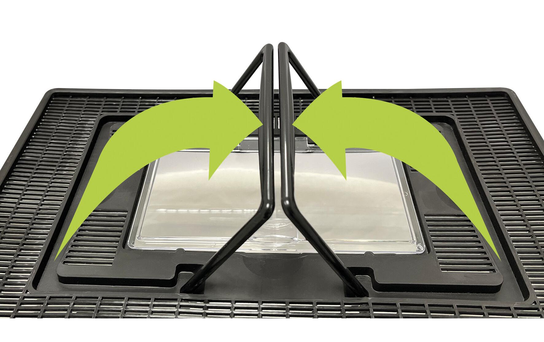 Repto Kunststoffterrarium Breedingbox XL, 42 x 26 x 16 cm