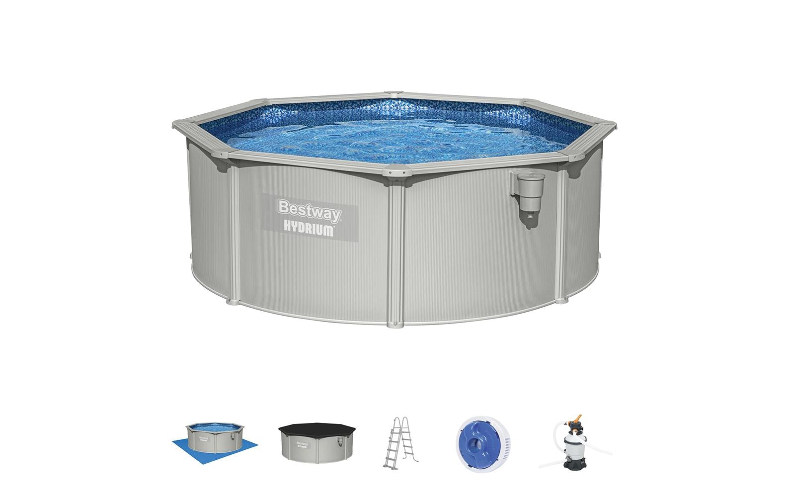 Bestway Pool Hydrium Komplett-Set Ø 366 x 120 cm 122 cm