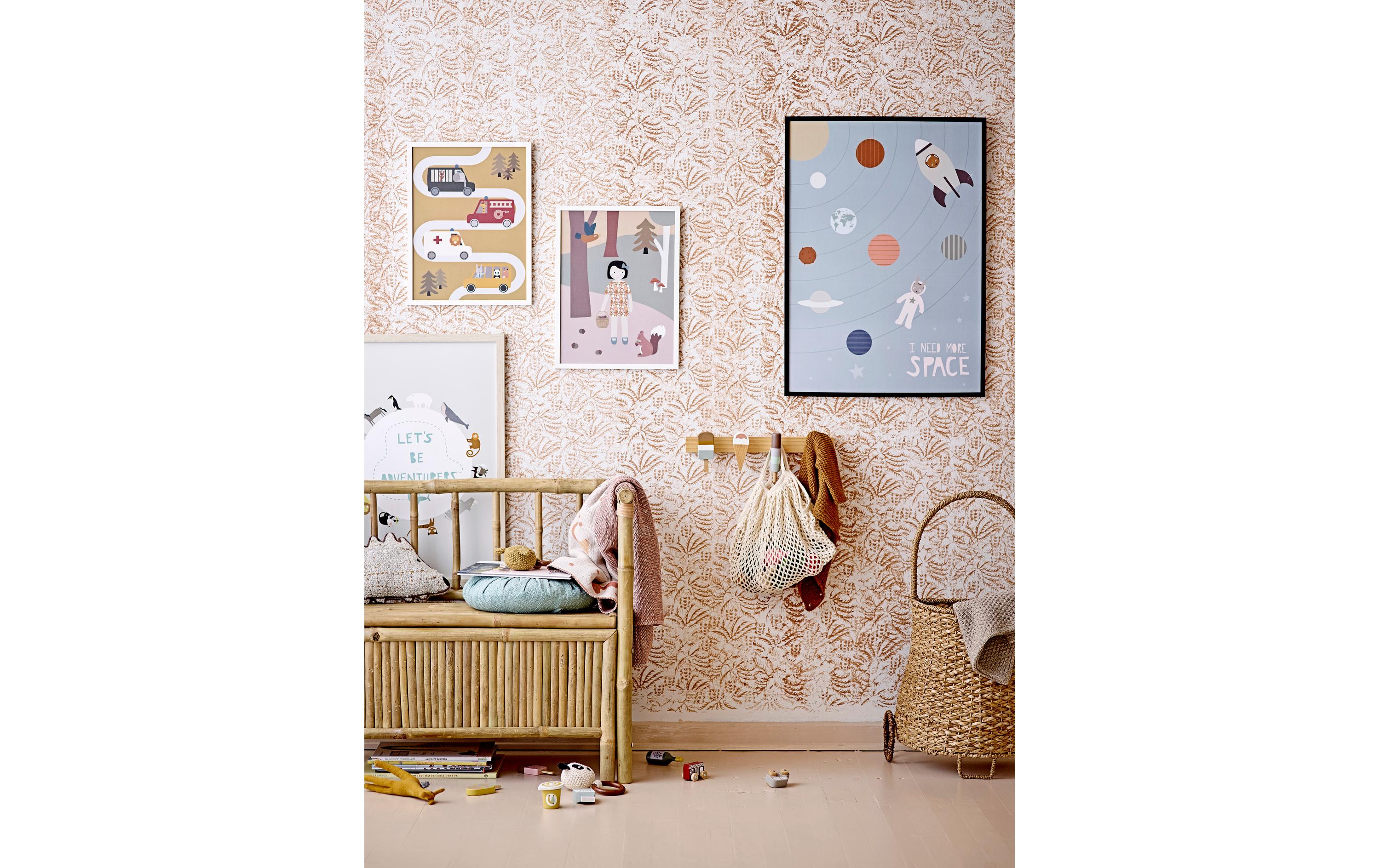 Bloomingville Garderobe Zyon Braun, FSC100%, Beech