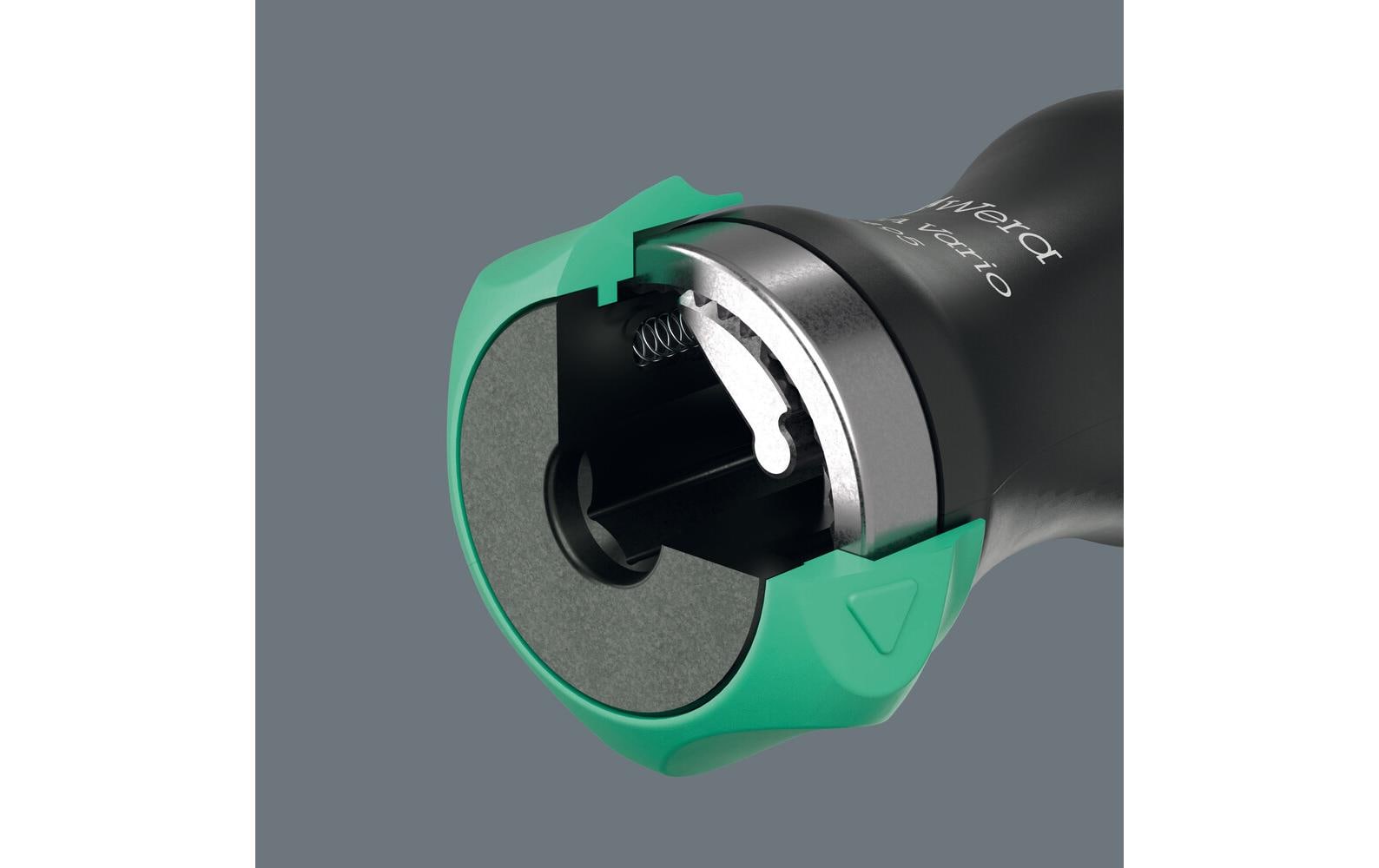 Wera 80 RA Vario Handhalter mit Ratschenfunktion, 6 x 113,5 mm