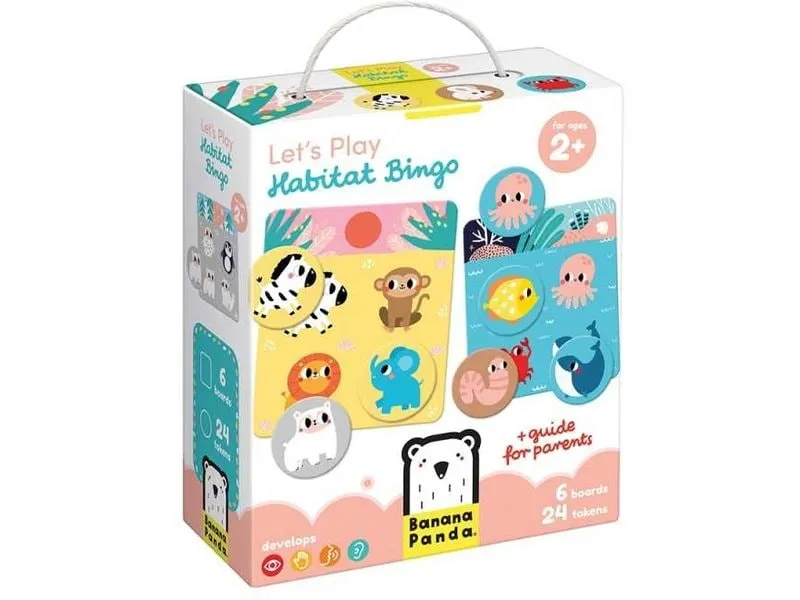 Banana Panda Kinderspiel Habitat Bingo