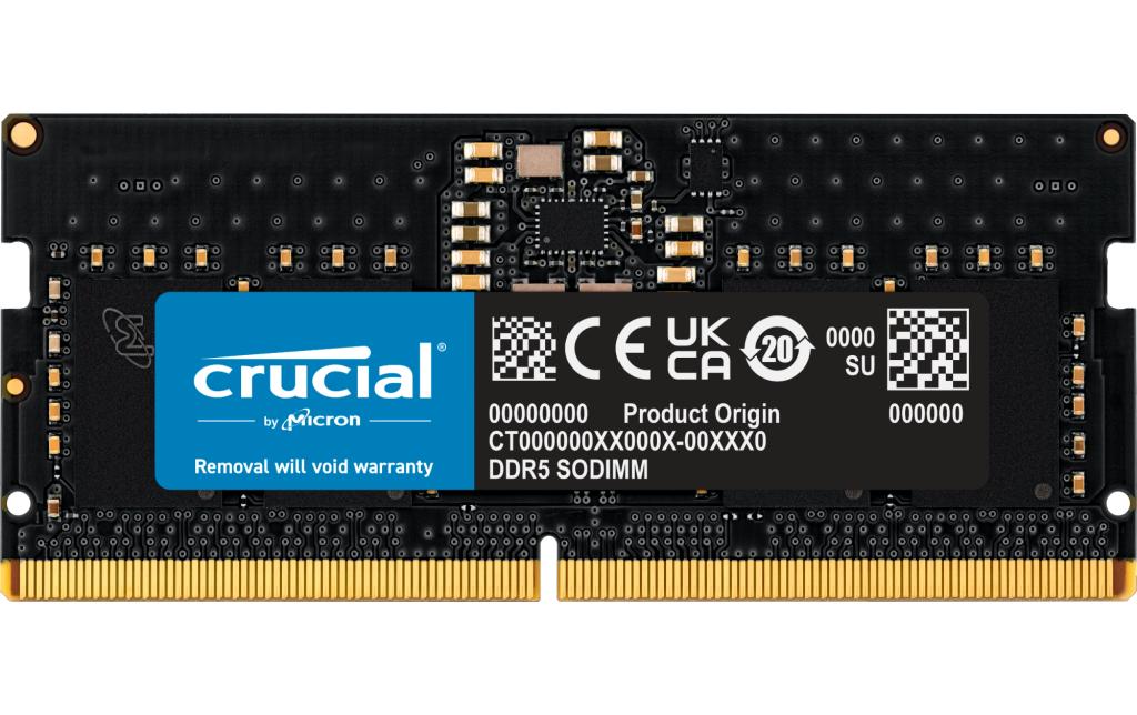 Crucial SO-DDR5-RAM CT8G48C40S5 4800 MHz 1x 8 GB