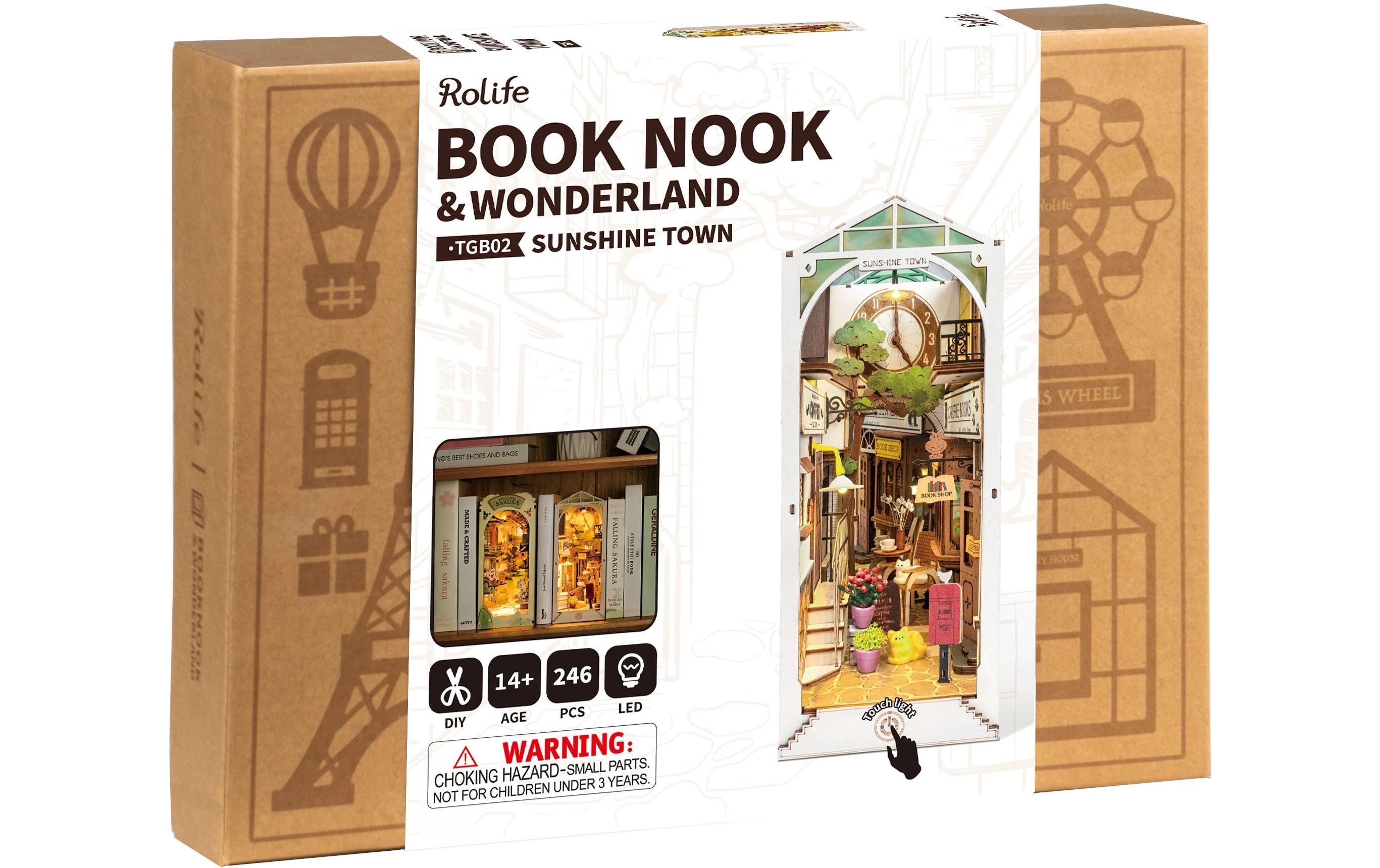 RoboTime Bausatz Book Nook Sunshine Town
