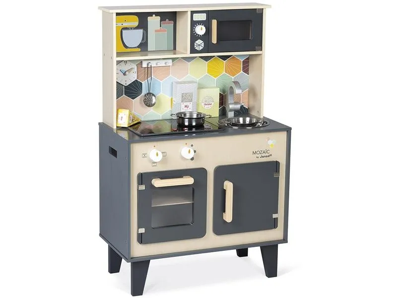 Janod Spielküche Mozaïc Big Cooker Holz Janod Spielküche Mozaïc Big Cooker Holz