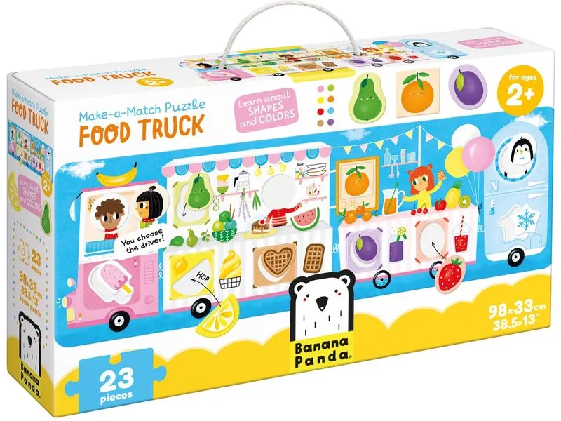 Banana Panda Puzzle Make-A-Match Puzzle Food Truck Banana Panda Puzzle Make-A-Match Puzzle Food Truck
