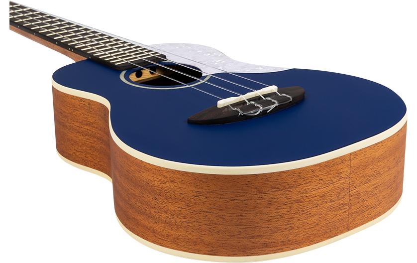 Flight Ukulele Concert – Solid Spruce – Blau