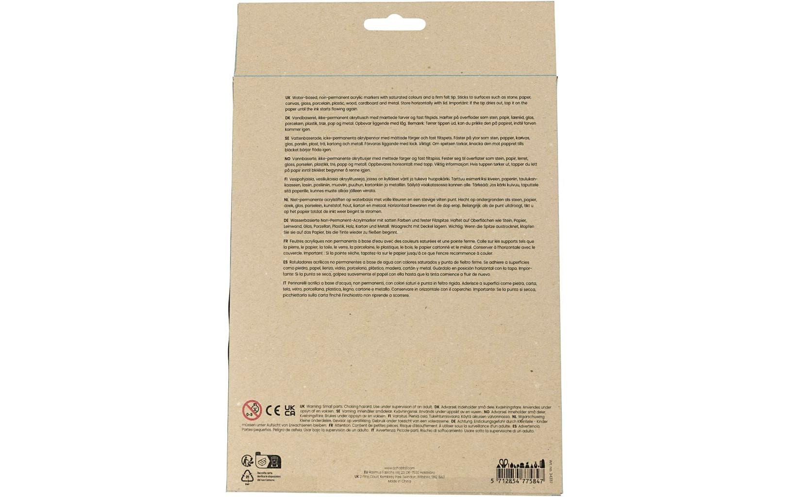 Creativ Company Aquarellmarker 2+ 4-8 mm, 12 Stück