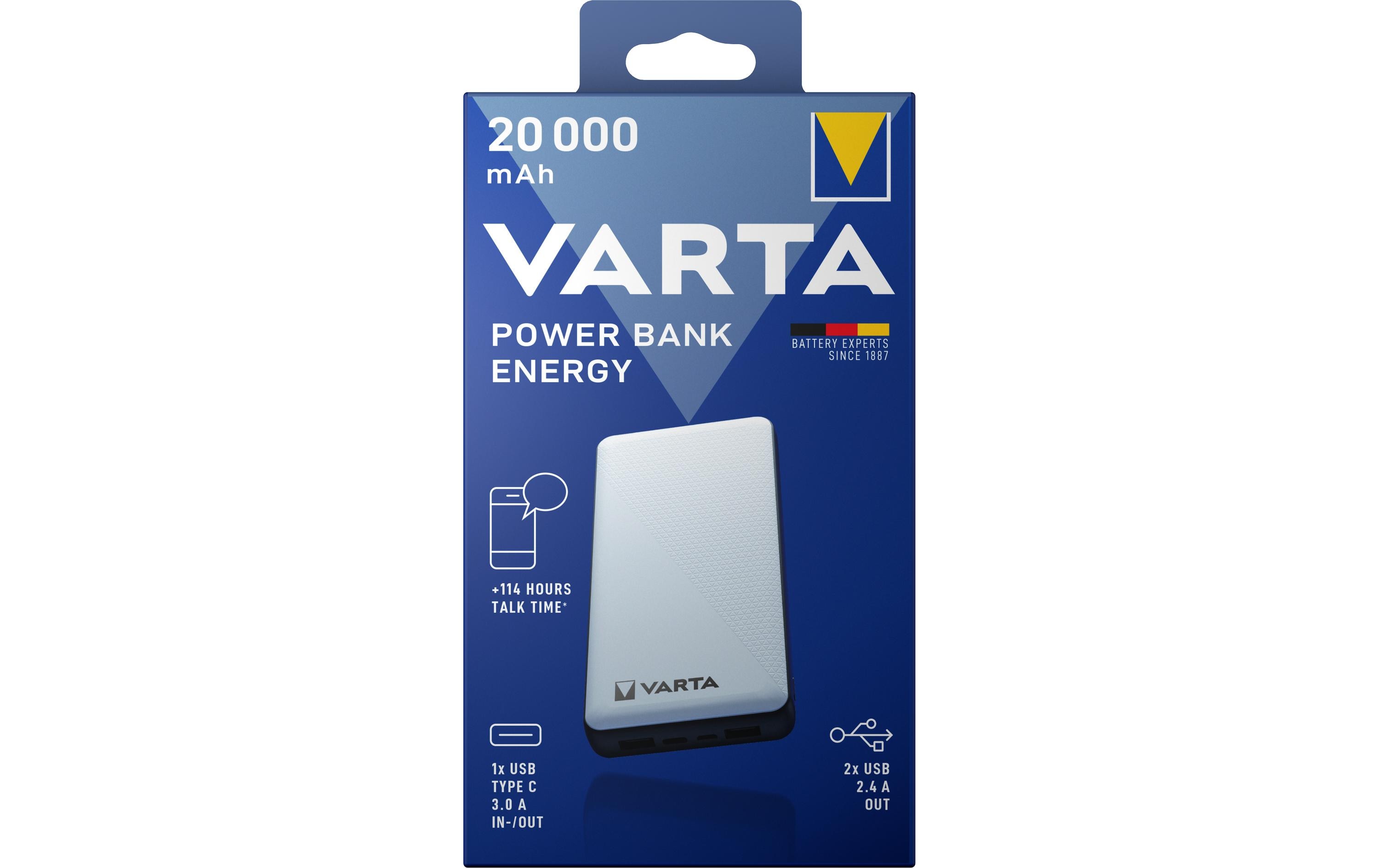 Varta Powerbank Energy 20000 mAh 20000 mAh