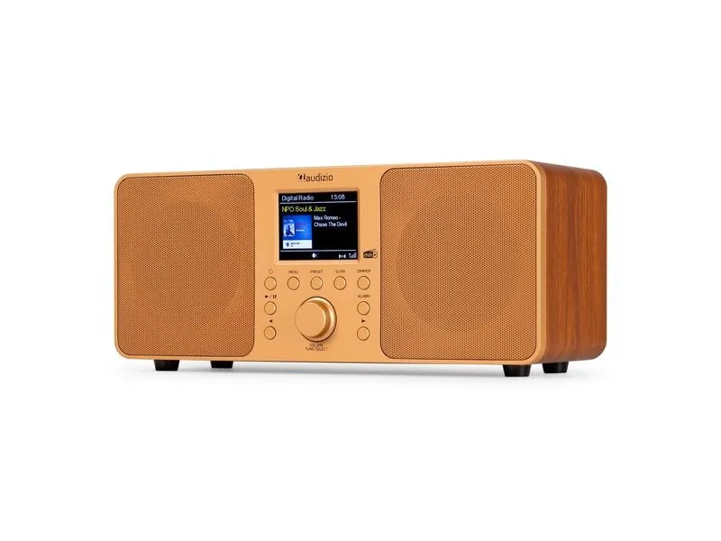 Audizio Genua-CU DAB+/FM Radio mit Bluetooth, Stereo, Kupfer Audizio Genua-CU DAB+/FM Radio mit Bluetooth, Stereo, Kupfer