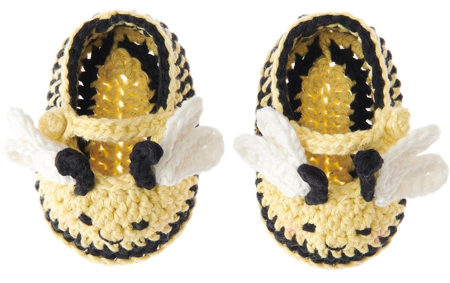 Rico Design Häkelset Ricorumi Babyschuhe, Biene